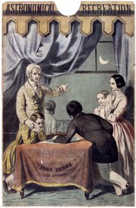 Astronomik Gözlemler, Leighton Brothers tarafından basılmıştır, c.1850 by English School